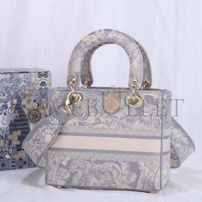 D*or medium lady d-lite bag m0565orgo_m932 (24cm*20cm*11cm)